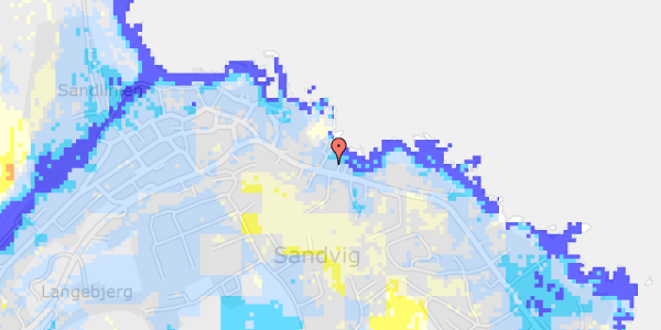 Ekstrem regn på Strandvejen 78A