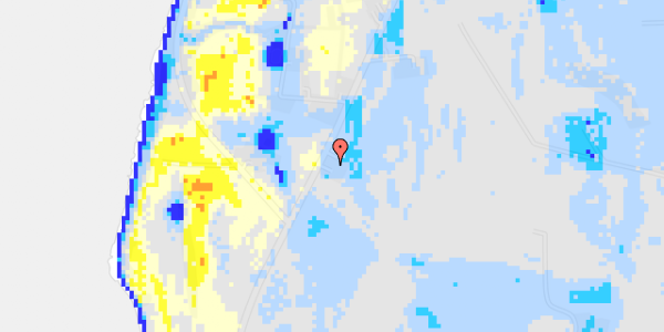 Ekstrem regn på Strandvejen 20