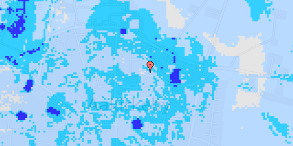 Ekstrem regn på Svanekegade 21