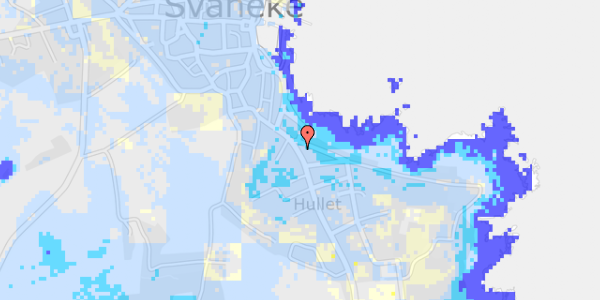 Ekstrem regn på Søndergade 7