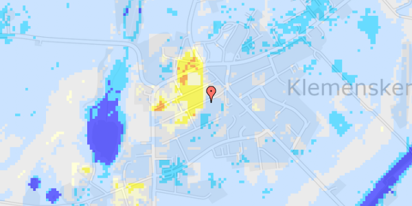 Ekstrem regn på Søndergade 26