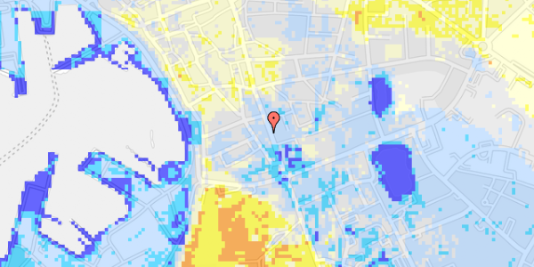 Ekstrem regn på Søndre Alle 6