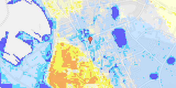 Ekstrem regn på Søndre Alle 31