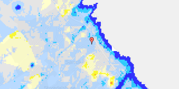 Ekstrem regn på Tejnvej 68