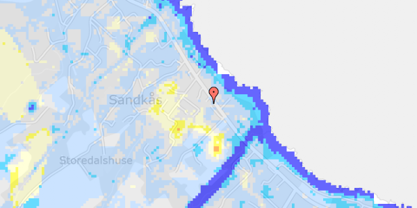 Ekstrem regn på Tejnvej 84, st. 8