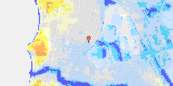 Ekstrem regn på Thorkildsvej 33