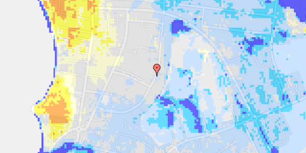 Ekstrem regn på Thorkildsvej 43, st. th