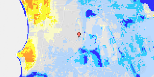 Ekstrem regn på Thorkildsvej 43, 2. tv