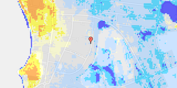 Ekstrem regn på Thorkildsvej 49, 1. 1