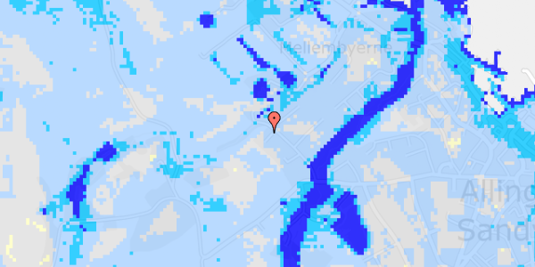 Ekstrem regn på Valmuevej 1