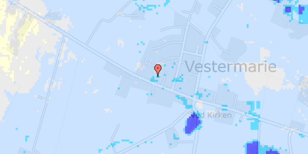 Ekstrem regn på Vestermarievej 31