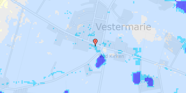 Ekstrem regn på Vestermarievej 38