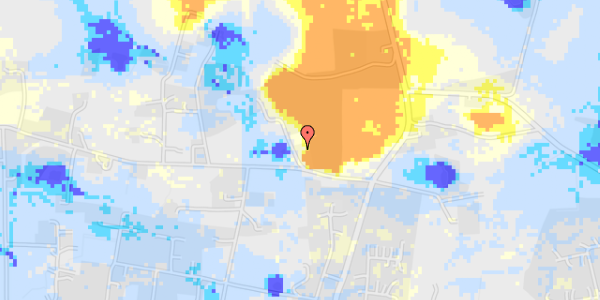 Ekstrem regn på Vestre Sømarksvej 2