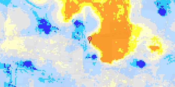 Ekstrem regn på Vestre Sømarksvej 4