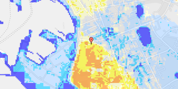 Ekstrem regn på Zahrtmannsvej 2B, 1. 107