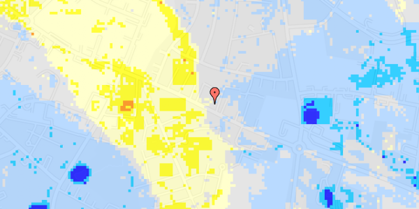 Ekstrem regn på Åkirkebyvej 111