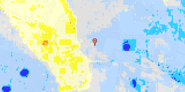 Ekstrem regn på Åkirkebyvej 117