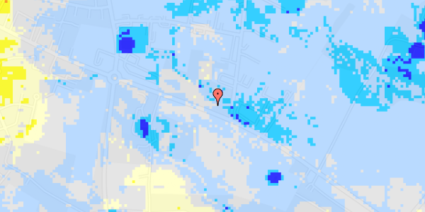 Ekstrem regn på Åkirkebyvej 153