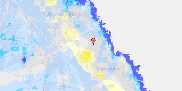 Ekstrem regn på Åsbakken 25