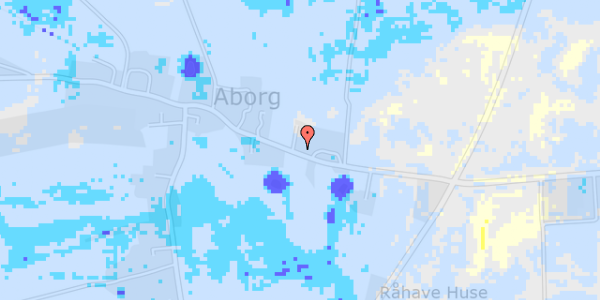 Ekstrem regn på Aborgvej 12