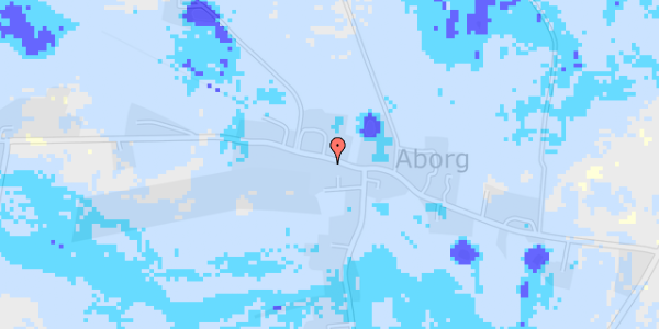 Ekstrem regn på Aborgvej 25