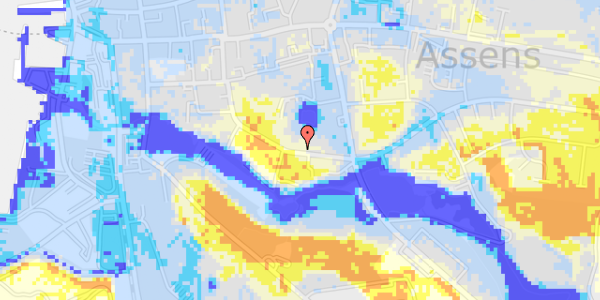 Ekstrem regn på Ny Adelgade 61