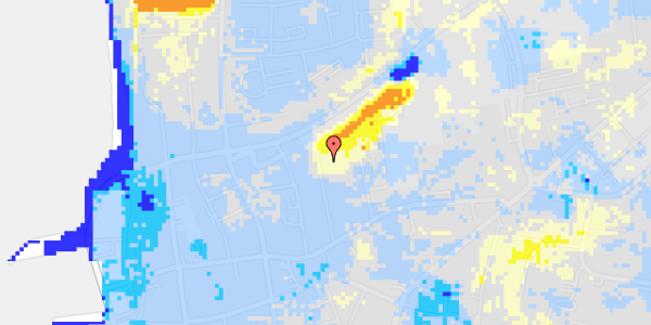 Ekstrem regn på Bakkevej 24