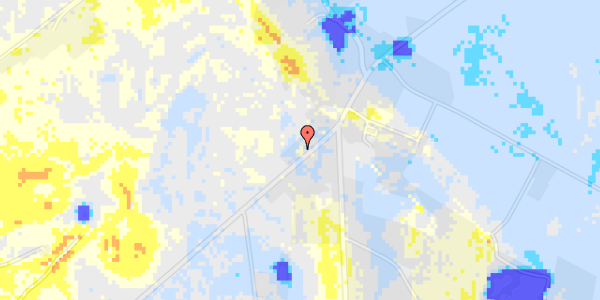 Ekstrem regn på Barløsevej 49