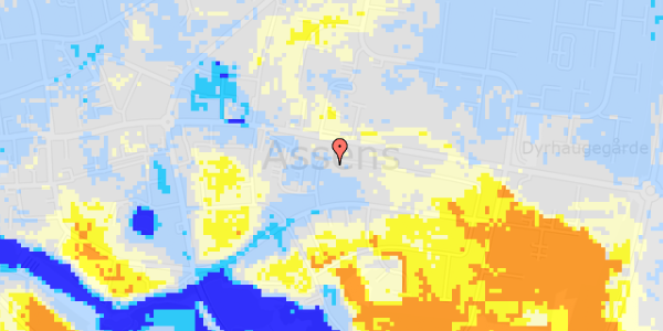 Ekstrem regn på Berildsvej 10