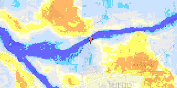 Ekstrem regn på Blangstrupvej 12