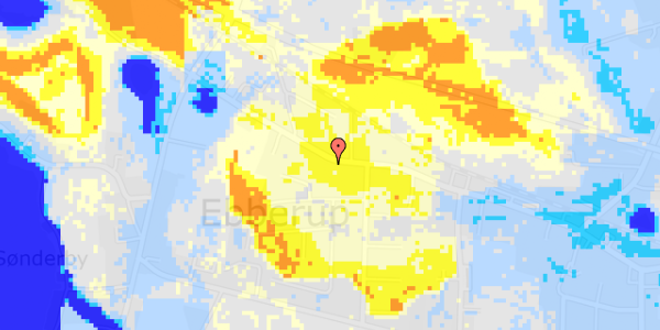 Ekstrem regn på Ebberupvej 26