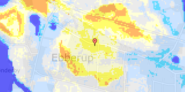 Ekstrem regn på Ebberupvej 30