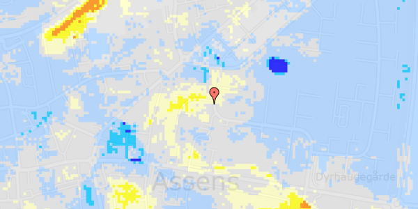 Ekstrem regn på Fasanvænget 1