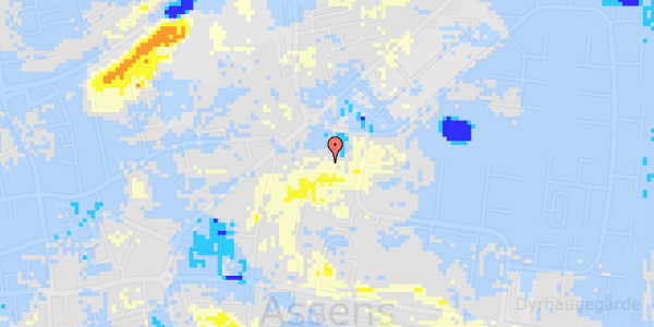 Ekstrem regn på Fasanvænget 6