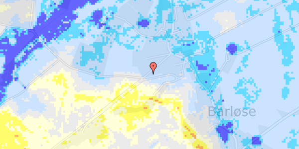 Ekstrem regn på Grindsmosevej 11