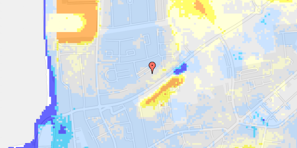 Ekstrem regn på Heimdalsvænget 16