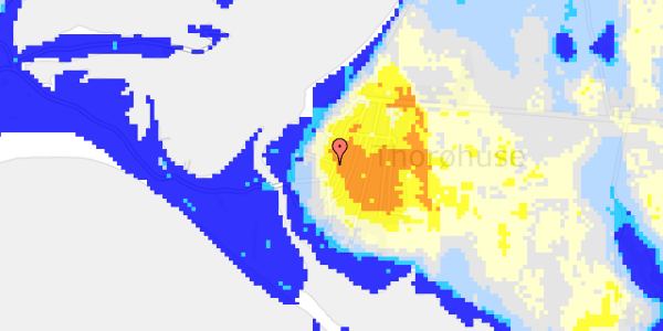 Ekstrem regn på Jacob Gades Vej 16