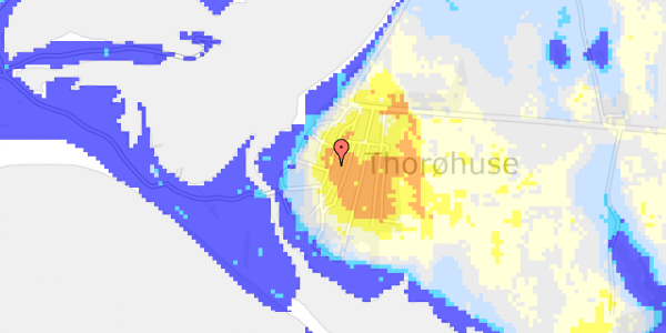 Ekstrem regn på Jacob Gades Vej 19