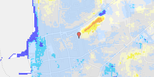 Ekstrem regn på Kildensmindevej 36, 1. th