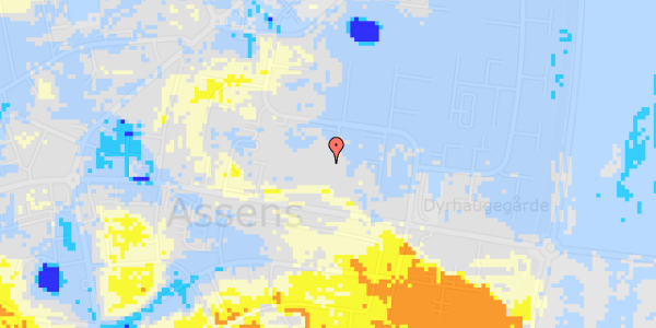 Ekstrem regn på Korsvang 26, st. th