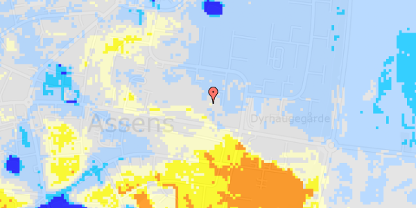 Ekstrem regn på Korsvang 60A