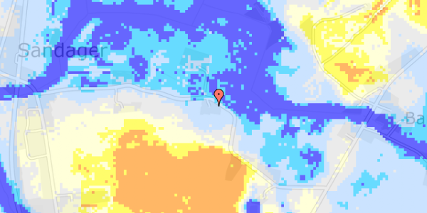 Ekstrem regn på Langemosevej 10