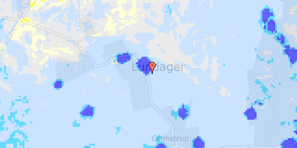 Ekstrem regn på Lundagervej 15