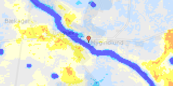 Ekstrem regn på Mygindlund 2