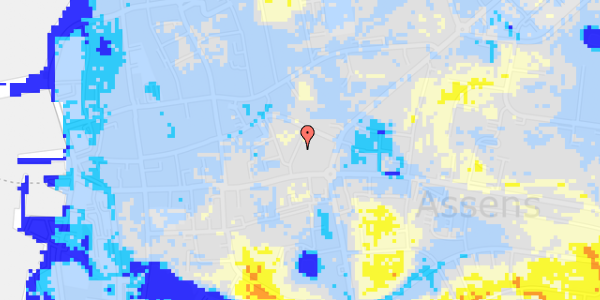 Ekstrem regn på Nygade 6