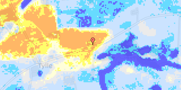 Ekstrem regn på Odensevej 167