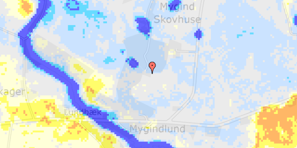 Ekstrem regn på Skovhuse 19