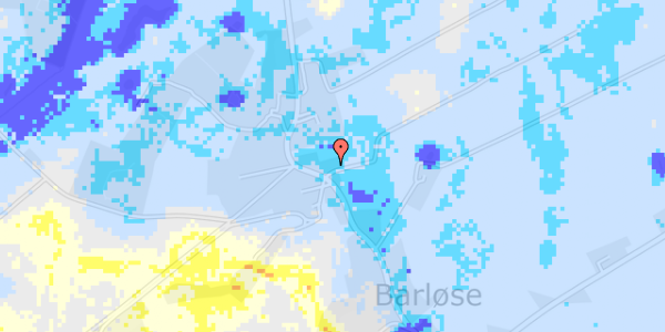 Ekstrem regn på Skovvangsvej 32