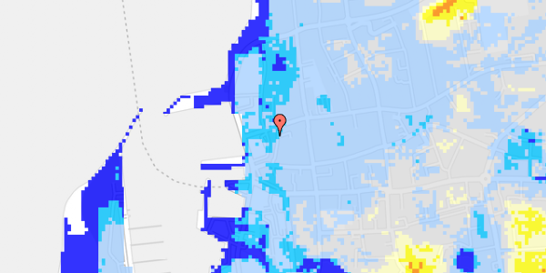 Ekstrem regn på Ved Stranden 12