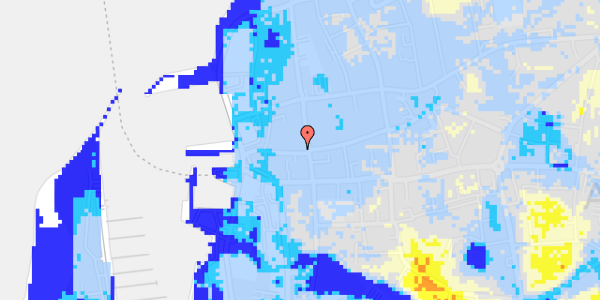 Ekstrem regn på Strandgade 4